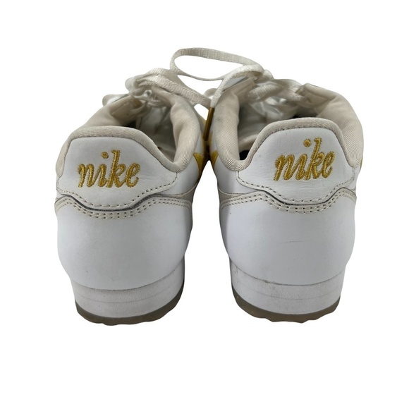 Nike Gold Metallic Leaf Classic Cortez Sneakers Size 8 Women’s - Picture 7 of 9